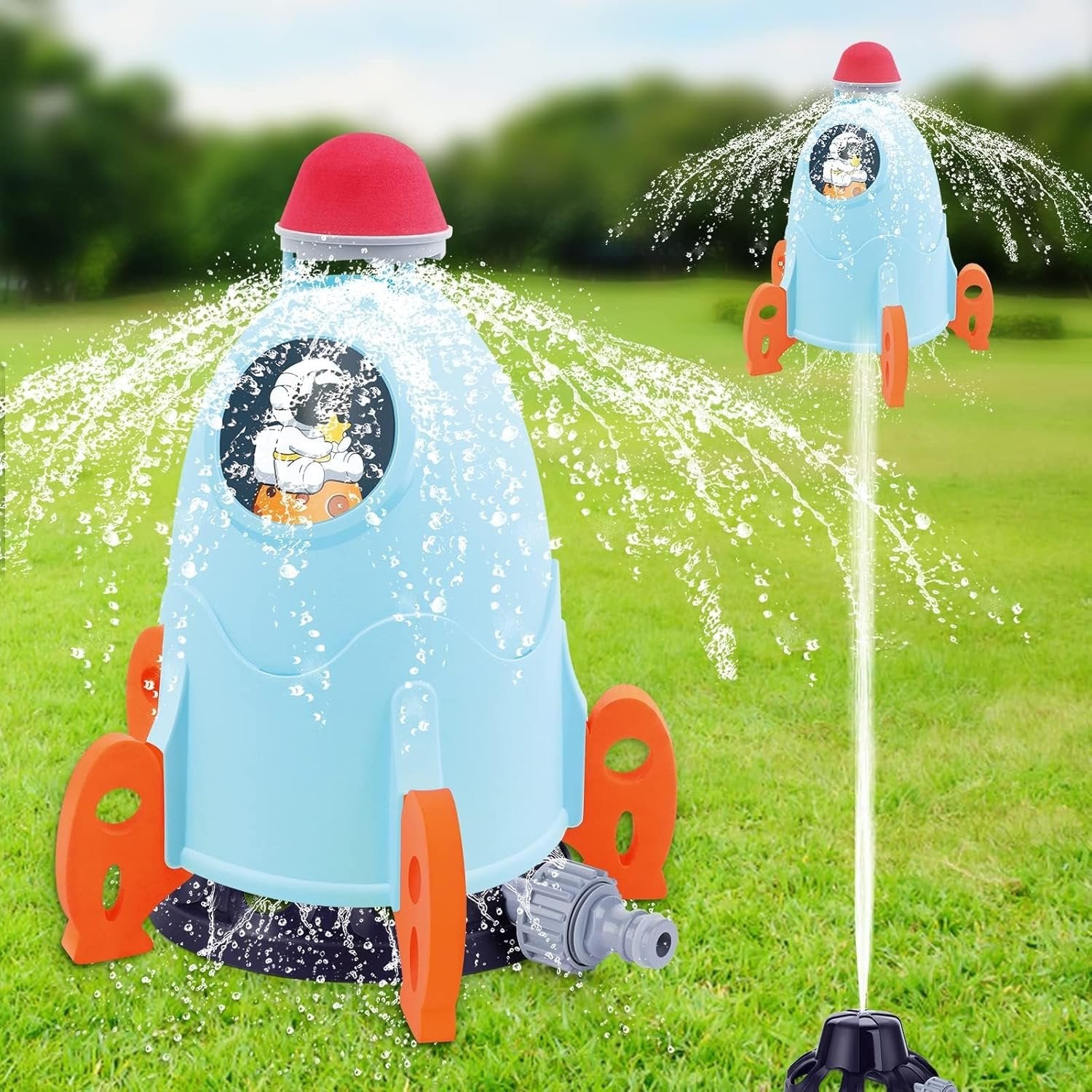 Water Sprinkler for Kids – Outdoor Splash Play Toy for Toddlers &amp; Children, Backyard Summer Fun, Easy Hose Connection, Lawn Water Game