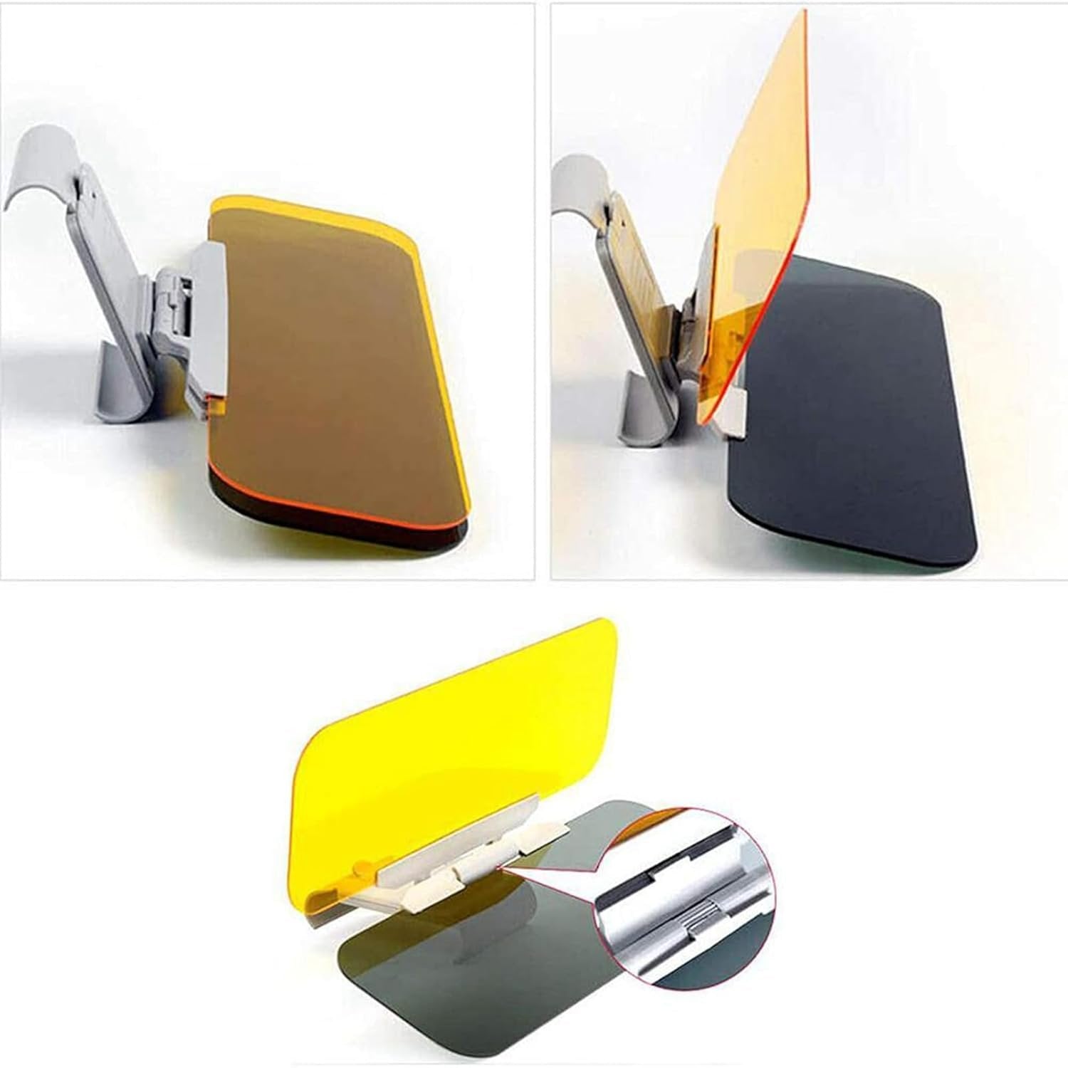 Car HD Vision Anti-Glare Visor for Day & Night Driving – Sunshade Extension for Windshield – Reduces Glare & Enhances Clarity – Universal Fit by JSMorison