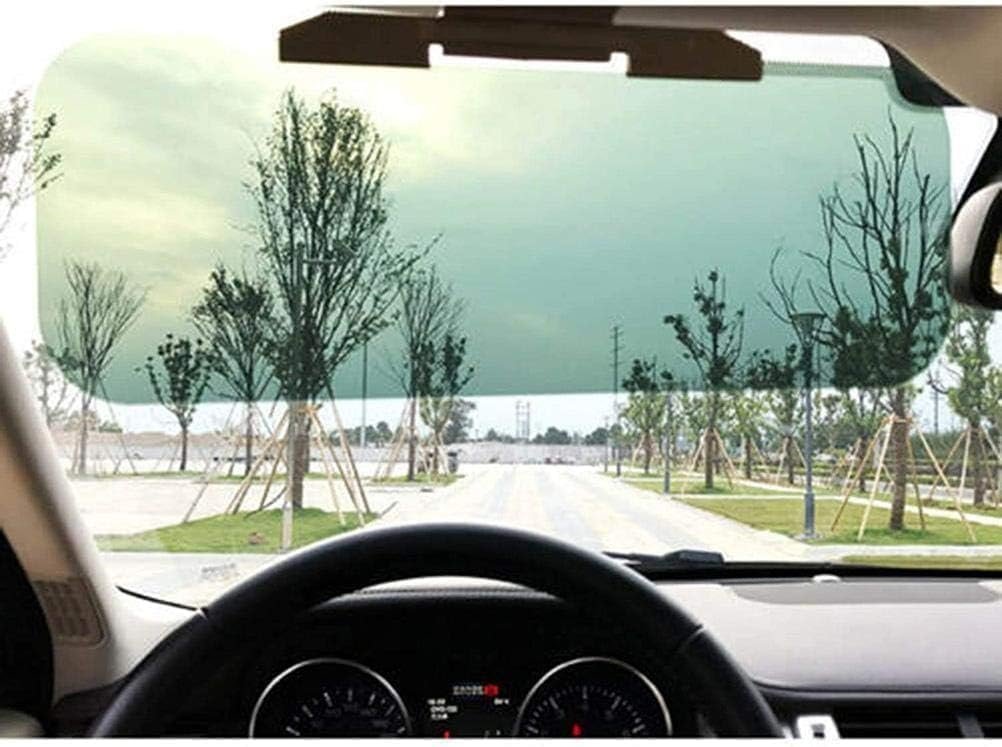 Car HD Visor ? Day & Night Anti-Glare Driving Visor, Sunshade Extender with UV Protection, Universal Fit Windshield Sun Visor for Clear Road Visibility