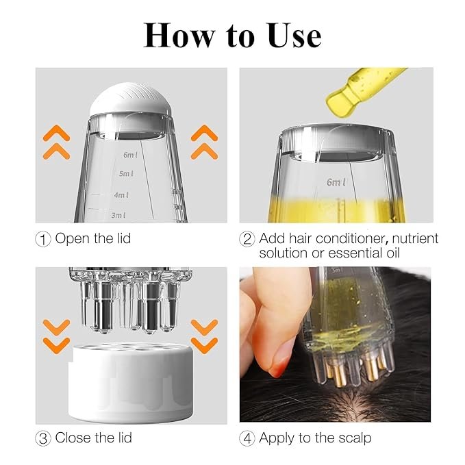 Round Shape Oil Applicator ? Refillable Silicone Oil Brush Dispenser for Cooking, Baking & BBQ, Heat-Resistant Food Grade Bottle with Soft Brush Head