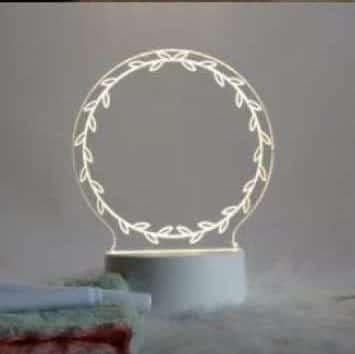 Acrylic Message Board ? Transparent Dry Erase Memo Board with LED Backlight & Sticky Notes Holder | Wall-Mounted Office, Kitchen & Home Organization Tool