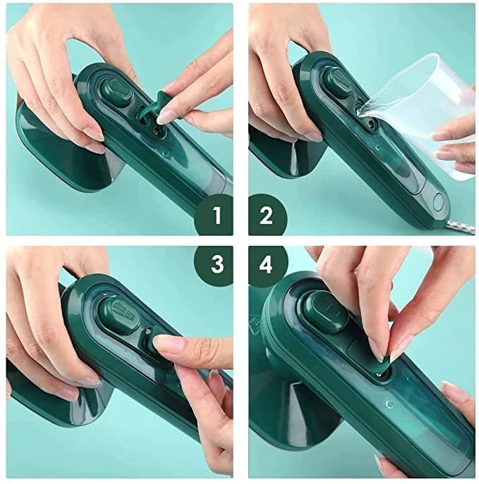 Professional Micro Steam Iron for Clothes ? Portable Handheld Garment Steamer with Fast Heat-Up | Ideal for Travel, Home & Quick Wrinkle Removal