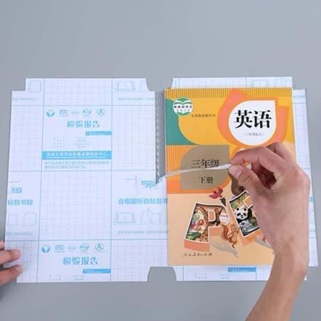 Book Covers (Pack of 30) ? Transparent Plastic Notebook Covers for School & Office | Waterproof, Durable & Reusable Book Protector Sleeves