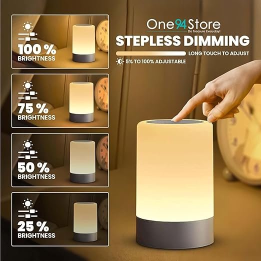 Portable USB Night Light ? Soft LED Lamp for Home, Bedroom, Kids & Travel ? Plug and Play Mini Nightlight for Laptop, Power Bank, USB Socket