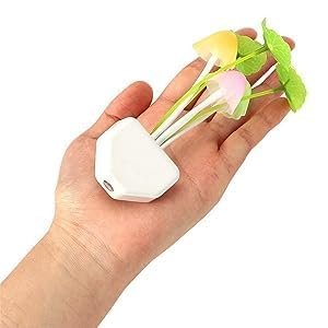 Mushroom Night Light Lamp ? Soft LED Glow Table Lamp for Kids, Bedroom, Nursery & Home D?cor ? Cute Silicone Mushroom Shape with Warm Light