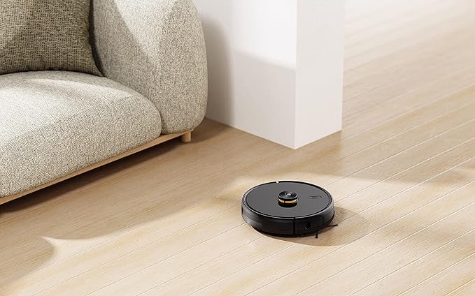 Smart Cleaning Robot | Automatic Vacuum Cleaner with Strong Suction, Anti-Collision Sensors & Low Noise | Robotic Floor Cleaner for Home, Pet Hair & Hard Floors