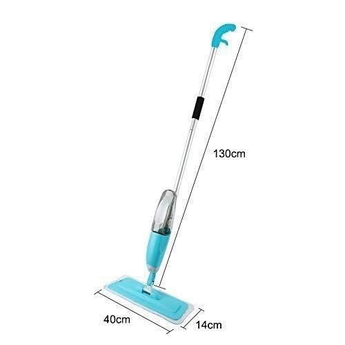 Spray Mop for Floor Cleaning | Refillable Bottle, 360? Rotating Head & Microfiber Pads | Wet & Dry Use on Tile, Wood, Marble & Laminate Floors