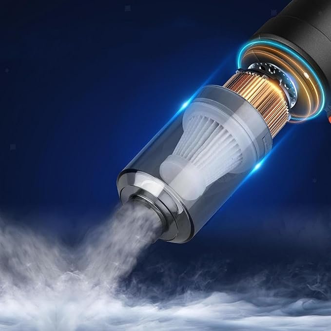 3-in-1 Vacuum Cleaner | Handheld, Stick & Blower Function | Powerful Suction with Multiple Attachments for Home, Car & Office Cleaning