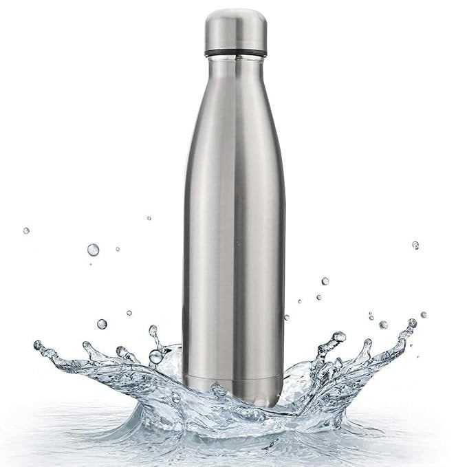 1000 ML Stainless Steel Hot & Cold Flask Bottle | Vacuum Insulated Thermos Water Bottle | Leak-Proof Travel Flask for Coffee, Tea & Cold Drinks
