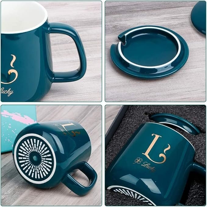 Full Set Coffee Warmer Set | Electric Mug Warmer with Stainless Steel Heating Plate & Temperature Control | Keep Coffee, Tea & Drinks Hot at Desk or Home