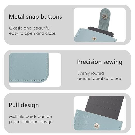 Card Pull Out Wallet ? Slim RFID Blocking Pop-Up Card Holder with Money Clip ? Aluminum Minimalist Wallet for Men with Quick Access Ejector
