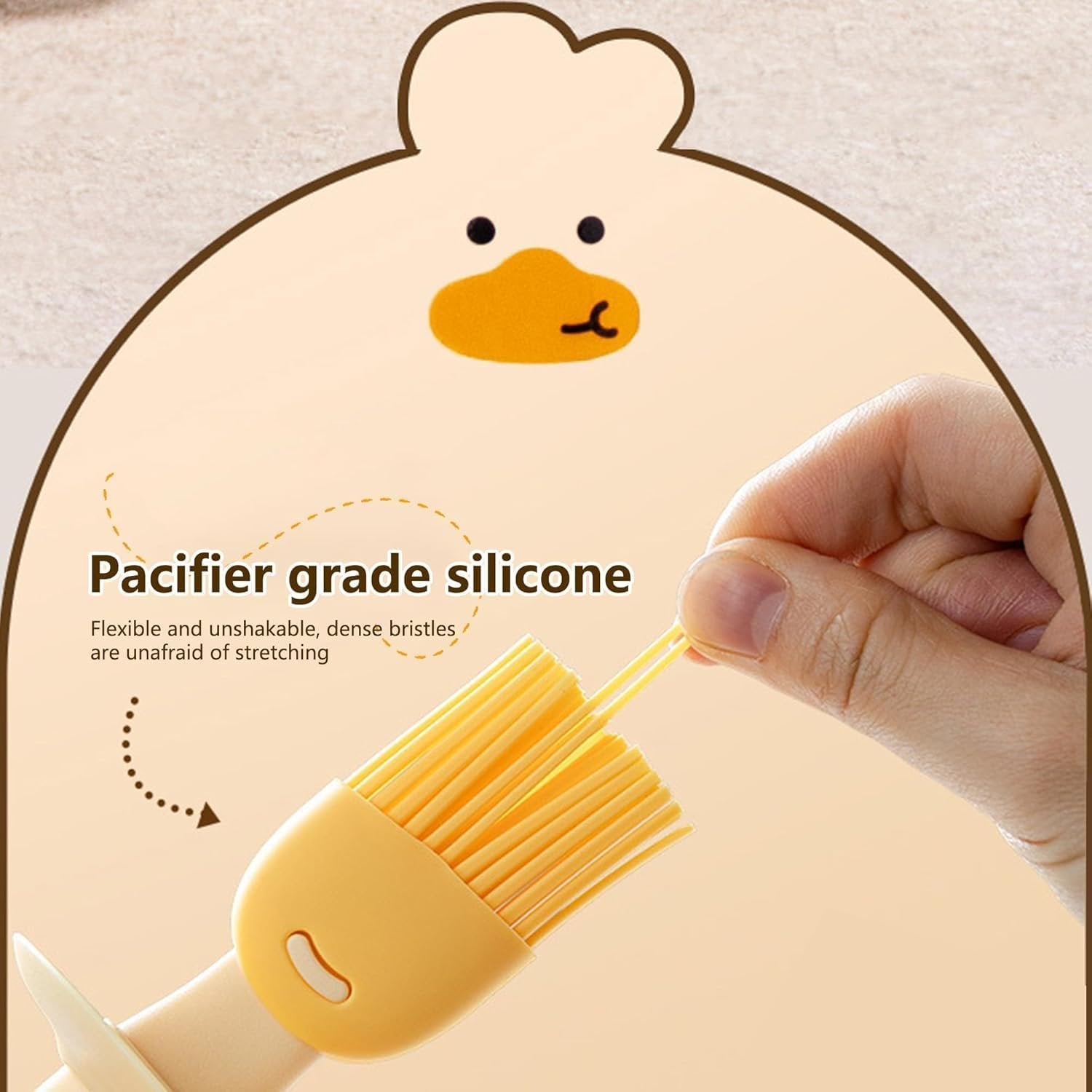 Oil Dispenser Bottle with Silicone Basting Brush ? 2-in-1 Leakproof Cooking Oil Bottle for BBQ, Baking & Kitchen Use ? Easy Squeeze Brush Applicator (250ML)