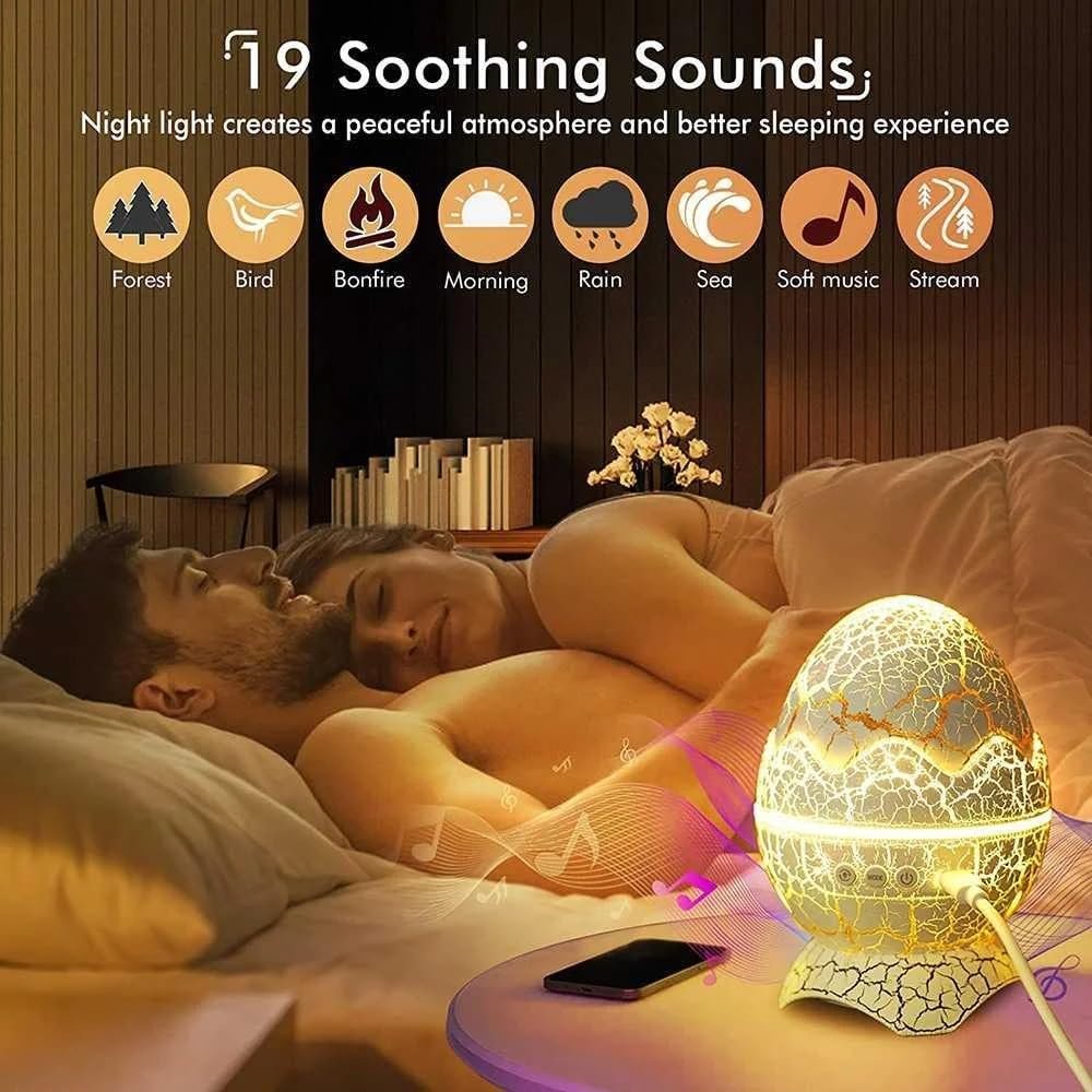 Egg Galaxy Projector ? Star Night Light Projector with LED Nebula & Rotating Galaxy Effect, USB Rechargeable, Remote Control, Soothing Night Lamp for Kids & Adults Bedroom Decor