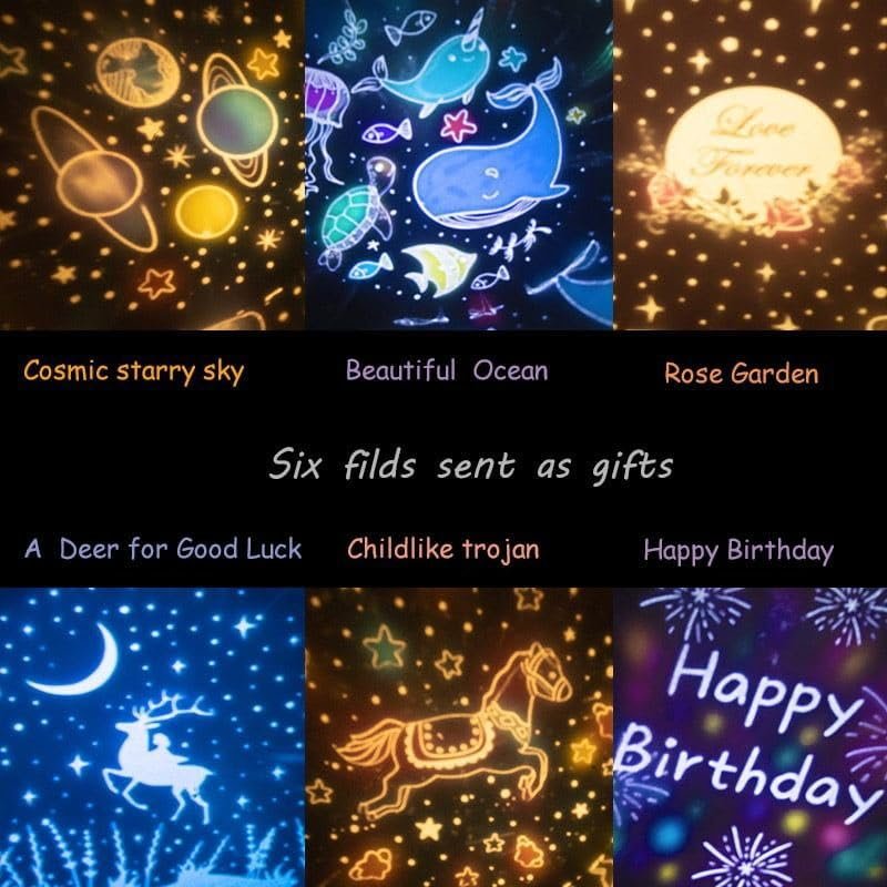 Dream Galaxy Projector with Remote Control ? Starry Sky LED Night Light with Rotating Nebula Clouds, Color-Changing Modes, Timer & USB Rechargeable for Kids, Bedroom & Home Decor