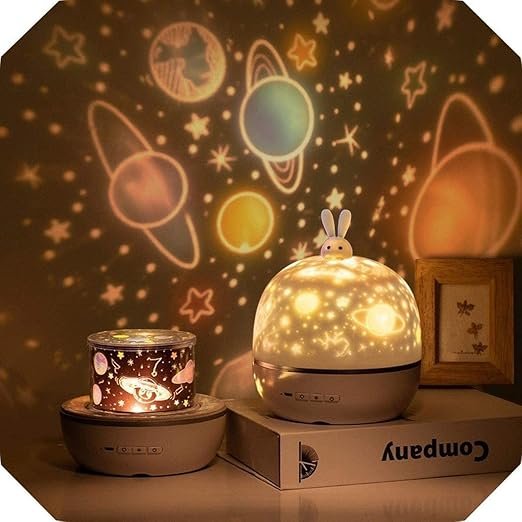 Dream Galaxy Projector with Remote Control ? Starry Sky LED Night Light with Rotating Nebula Clouds, Color-Changing Modes, Timer & USB Rechargeable for Kids, Bedroom & Home Decor