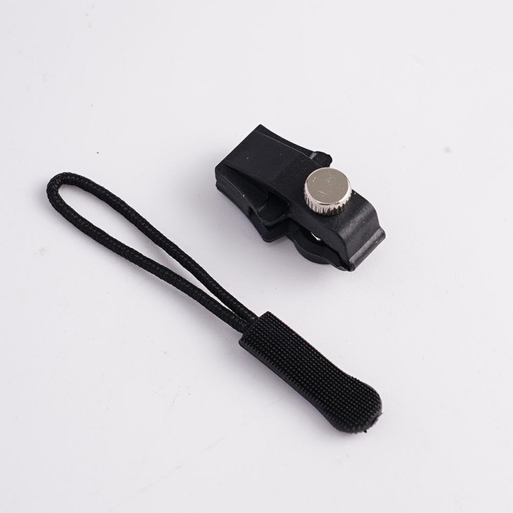 Zipper Repair Kit ? Universal Zipper Replacement Set with Zipper Pulls, Sliders & Stops for Jackets, Bags, Luggage & Tents, Fix Zippers Without Sewing (Assorted Sizes)