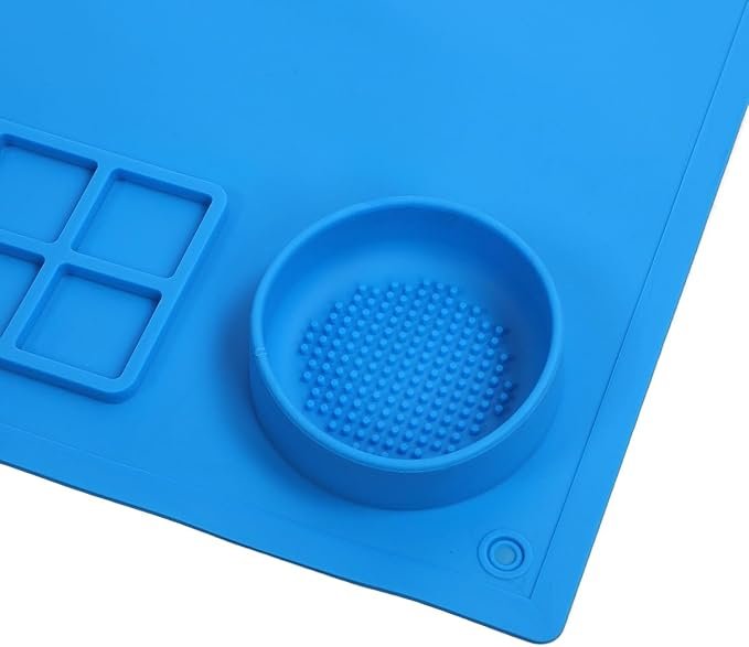 Silicone Painting Mat ? Non-Stick, Heat-Resistant Craft Mat for Resin, Painting, DIY Art & Kids Activities, Washable & Reusable Table Protector