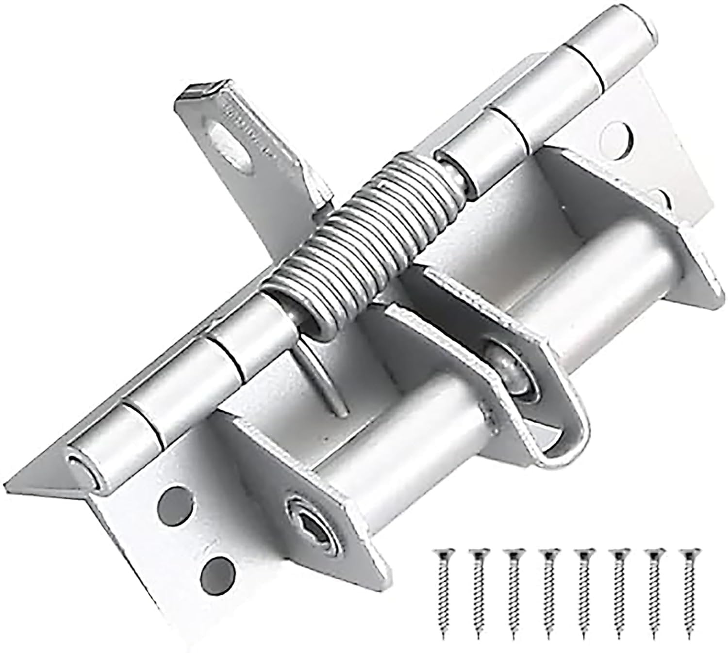 Automatic Door Closer Hinge Lock ? Self-Closing Adjustable Door Closer for Home, Office & Interior Doors, Easy Installation with Durable Spring Mechanism