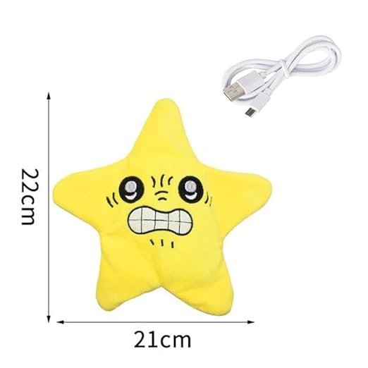 Angry Starfish Toy ? Funny Stress Relief Toy for Kids & Adults, Soft Squeeze Silicone Fidget Toy, Cute Desktop Decor & Gag Gift