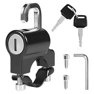 Motorcycle Helmet Lock ? Heavy Duty Steel Cable with Combination Code & Carabiner Clip, Anti-Theft Portable Lock for Bike Helmets, Jackets, & Gear