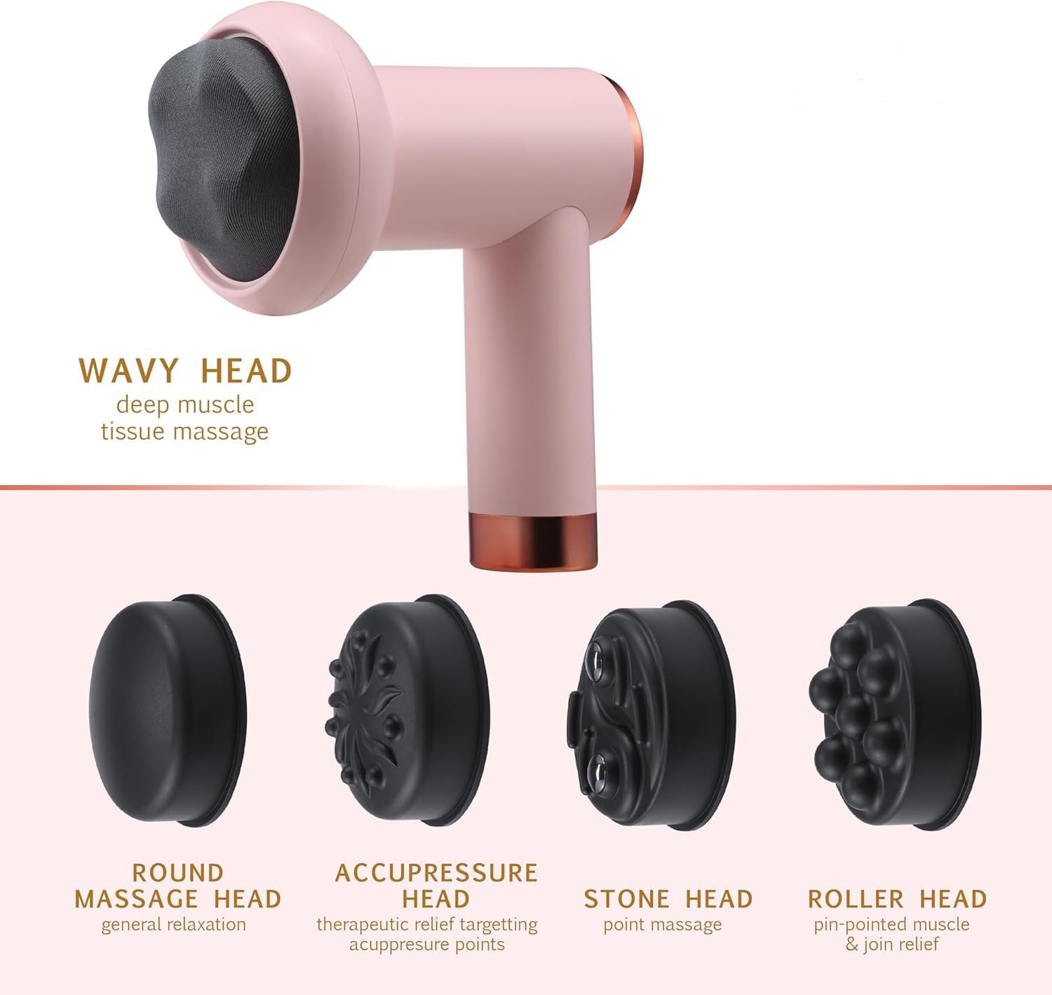 Shiatsu Deep Rolling Massager ? Electric Neck, Back & Shoulder Massager with Heat, 3D Kneading Massage Nodes, Adjustable Intensity for Home, Office & Car Use