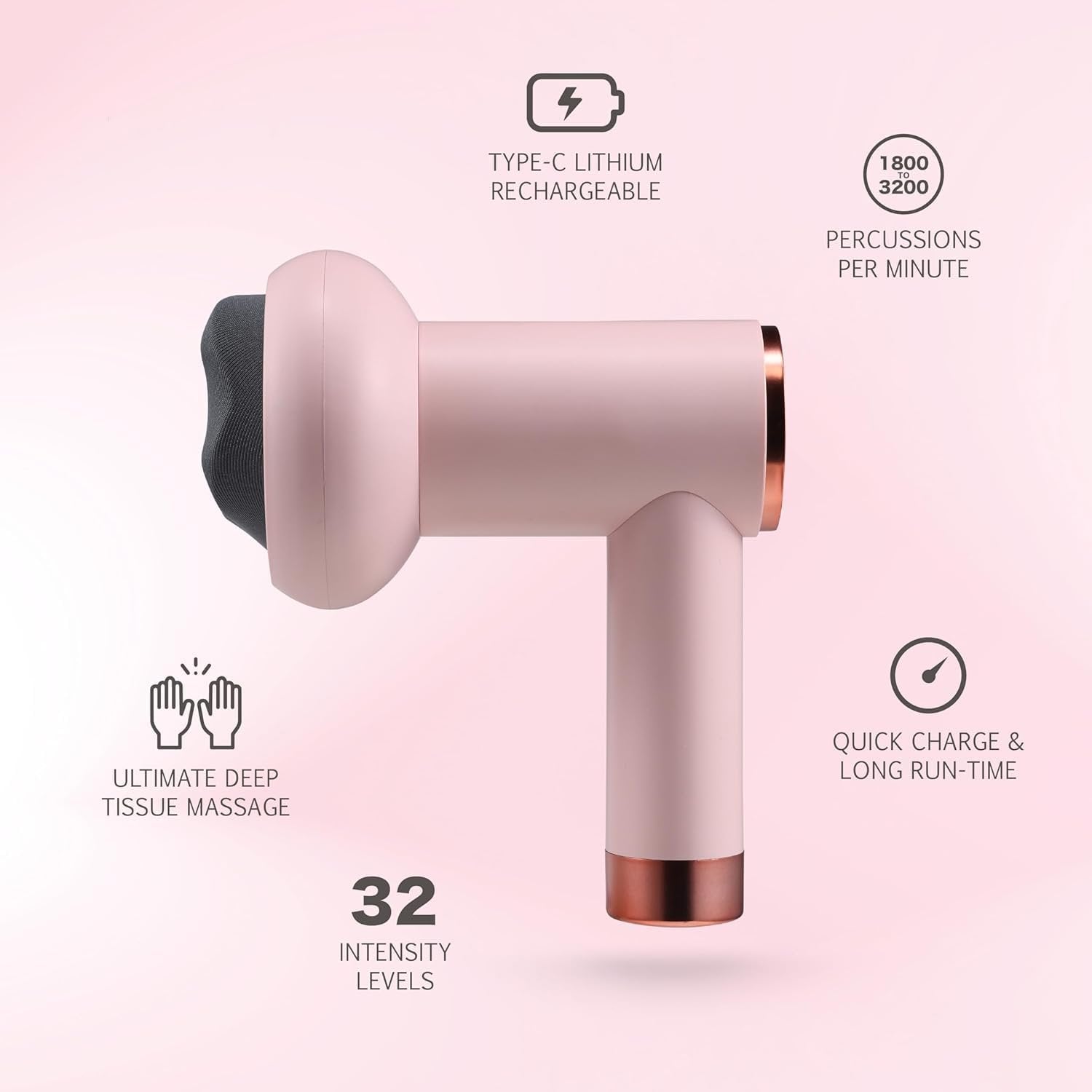 Shiatsu Deep Rolling Massager ? Electric Neck, Back & Shoulder Massager with Heat, 3D Kneading Massage Nodes, Adjustable Intensity for Home, Office & Car Use