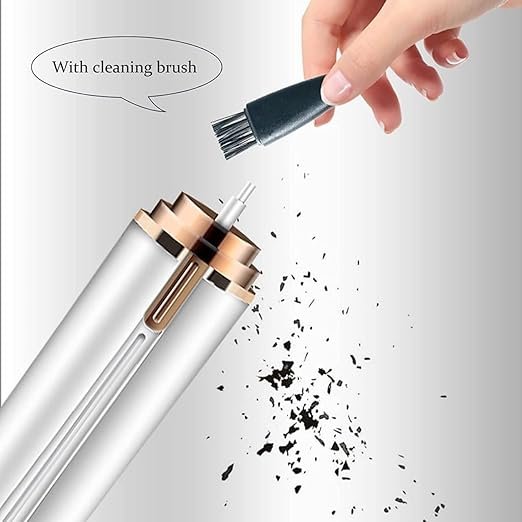 4 in 1 Facial Hair Remover ? Flawless Painless Electric Face Hair Trimmer for Women, Eyebrow, Nose, Upper Lip & Body Grooming Tool with USB Rechargeable Design