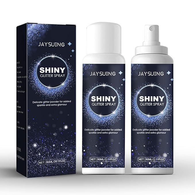 Shiny Glitter Spray ? Sparkling Glitter Aerosol Spray for Arts & Crafts, Party Decorations, Costumes & Makeup, Non-Toxic & Easy to Use