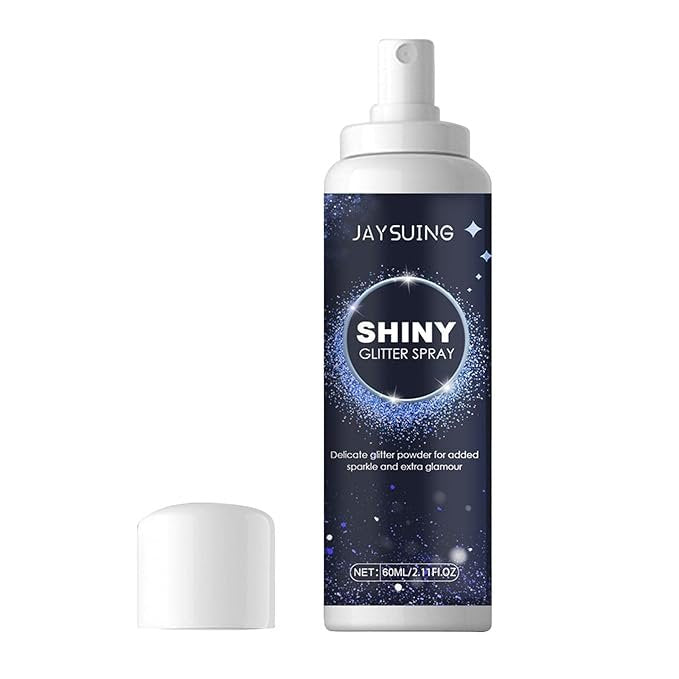 Shiny Glitter Spray ? Sparkling Glitter Aerosol Spray for Arts & Crafts, Party Decorations, Costumes & Makeup, Non-Toxic & Easy to Use