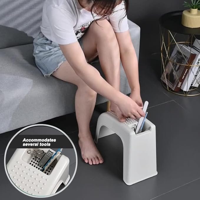 Pedicure Footstool ? Adjustable Salon Foot Rest Stool for Manicure & Pedicure, Portable Spa Footrest for Home & Professional Use, Non-Slip & Comfortable Design