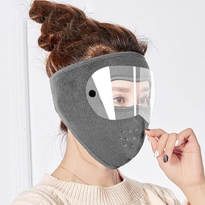Unisex Winter Face Mask ? Windproof Thermal Fleece Balaclava for Men & Women, Cold Weather Full Face Cover for Biking, Skiing, Running & Outdoor Sports