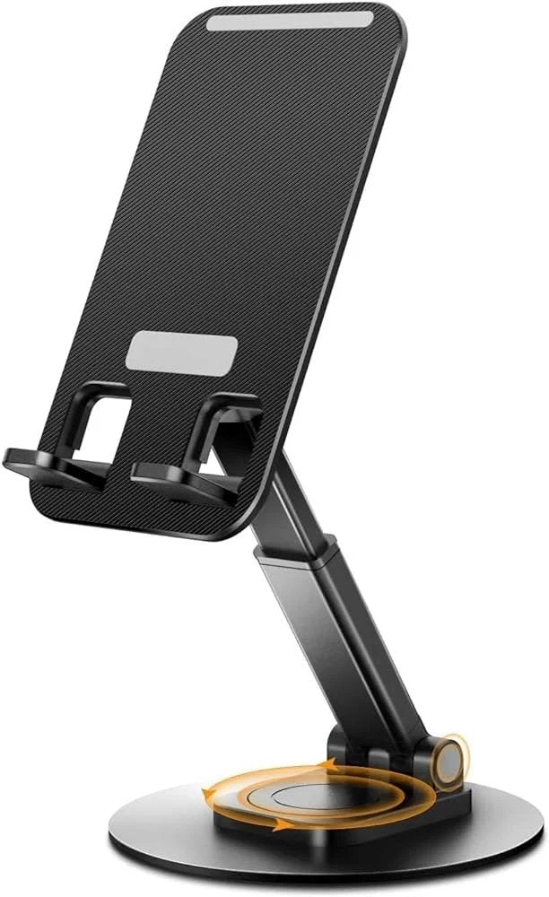 Foldable Mobile Stand ? Adjustable Phone Holder for Desk, Portable Compact Stand for Smartphones & Tablets, Universal Angle Viewing Stand for Home & Office