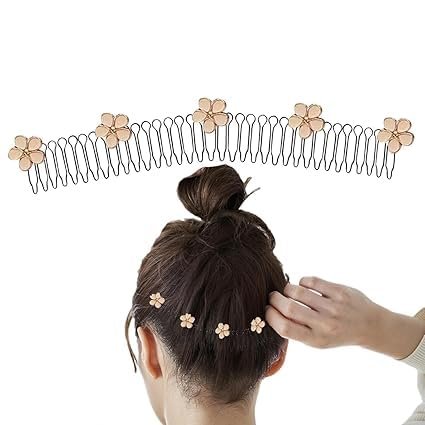 Invisible Hair Clip ? No-Crease, Transparent Hair Claw for All Hair Types, Lightweight & Strong Grip Hairpin for Styling & Daily Wear