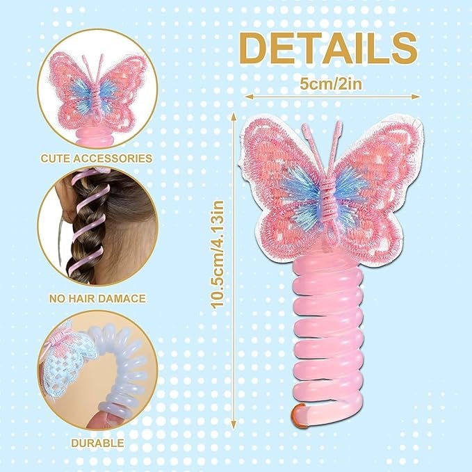 Butterfly Hair Band ? Stylish Elastic Headband with Decorative Butterfly Design, Soft & Stretchable Hair Accessory for Girls & Women