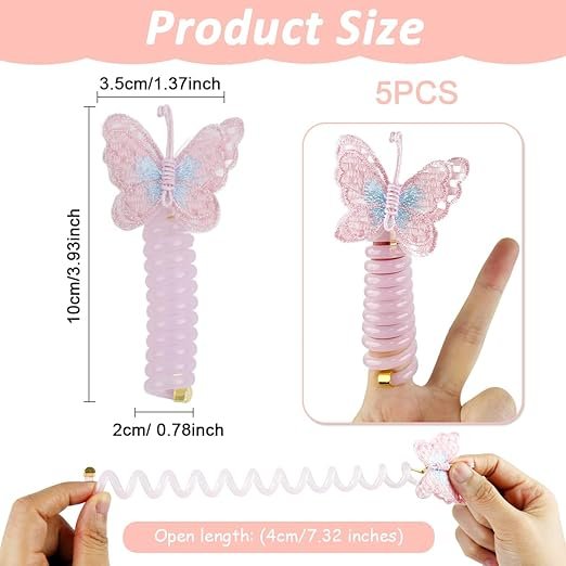 Butterfly Hair Band ? Stylish Elastic Headband with Decorative Butterfly Design, Soft & Stretchable Hair Accessory for Girls & Women