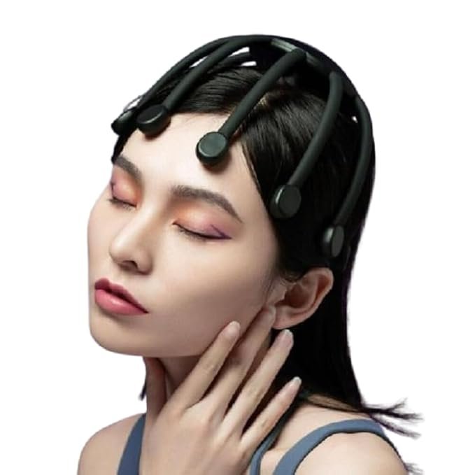 Head Massager ? Scalp Massage Tool for Stress Relief & Relaxation | Manual Octopus Design, Improves Blood Circulation, Lightweight & Portable