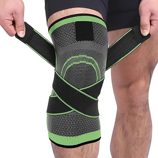 Knee Cap Support Brace ? Adjustable Compression Sleeve for Joint Pain Relief, Sports Injury & Arthritis | Breathable, Anti-Slip, Unisex