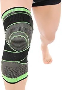 Knee Cap Support Brace ? Adjustable Compression Sleeve for Joint Pain Relief, Sports Injury & Arthritis | Breathable, Anti-Slip, Unisex
