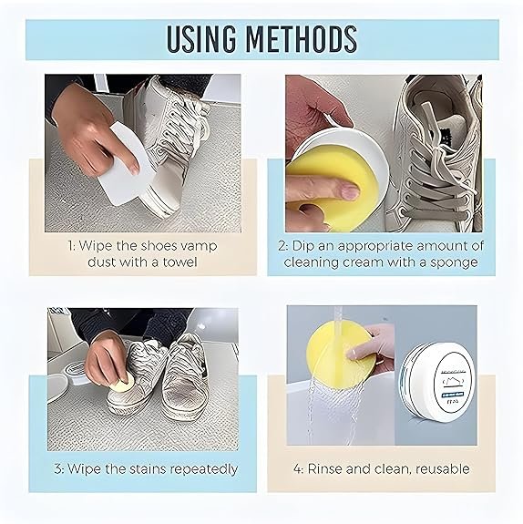 Shoe Cream Polish ? Premium Leather Shoe Care Cream for Shine, Color Restoration & Conditioning | Safe for Formal Shoes, Boots, and Bags