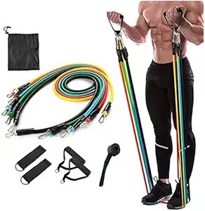 Power Resistance Band | Heavy-Duty Workout Bands for Strength Training, Yoga, Pilates & Home Gym | Durable, Stretchable & Portable Fitness Bands for Men & Women