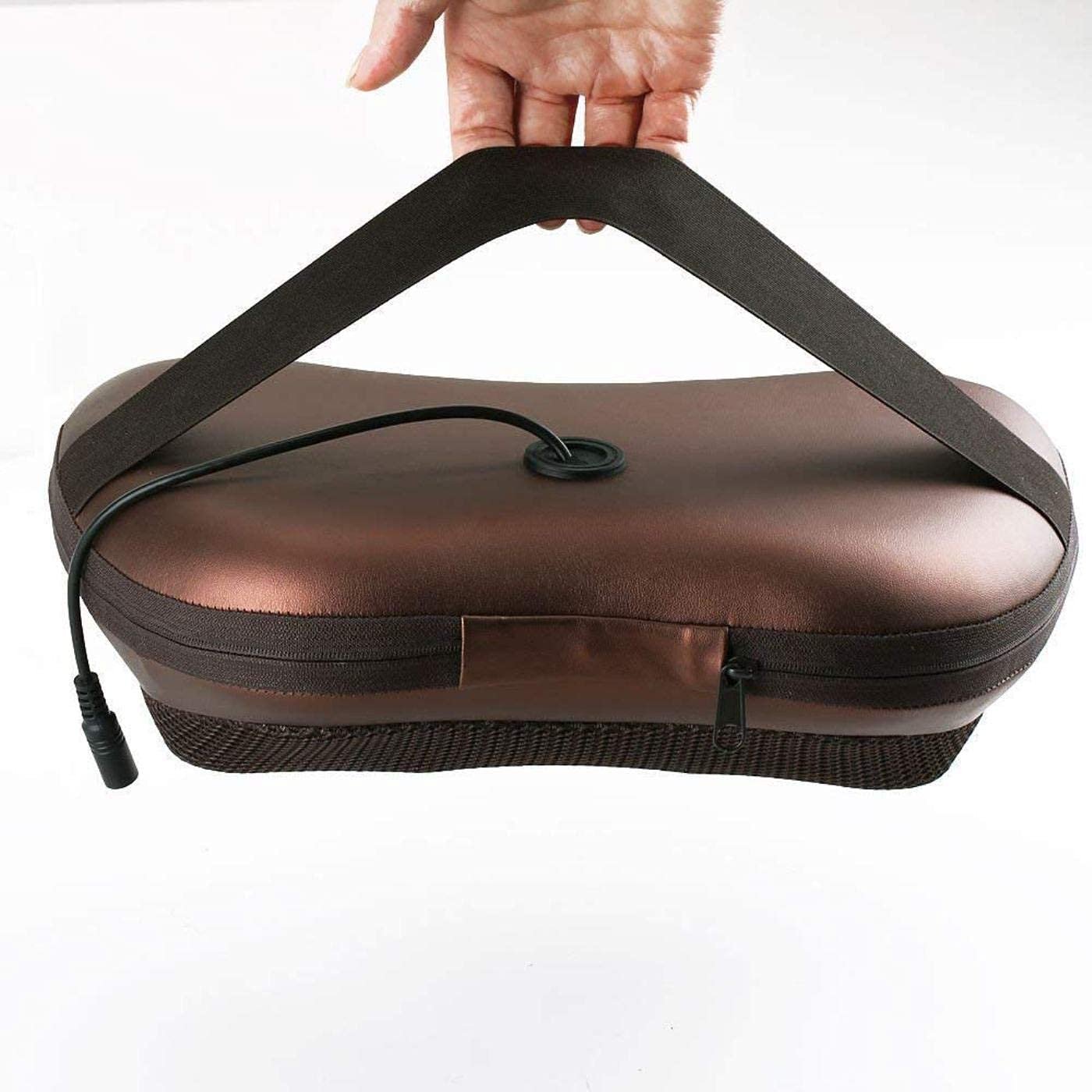 Car & Home Massager Pillow | Electric Shiatsu Neck & Back Massage Cushion with Heat | Portable Body Massager for Shoulder, Lumbar, Office & Travel Use