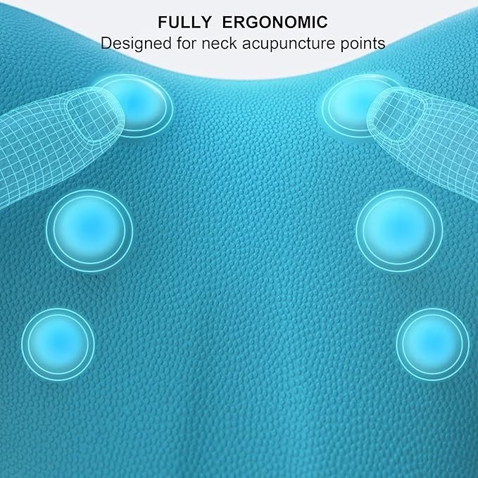 Neck and Shoulder Relaxer ? Cervical Traction Device for Pain Relief & Posture Correction ? Ergonomic Orthopedic Pillow for Neck Stiffness & Muscle Relaxation