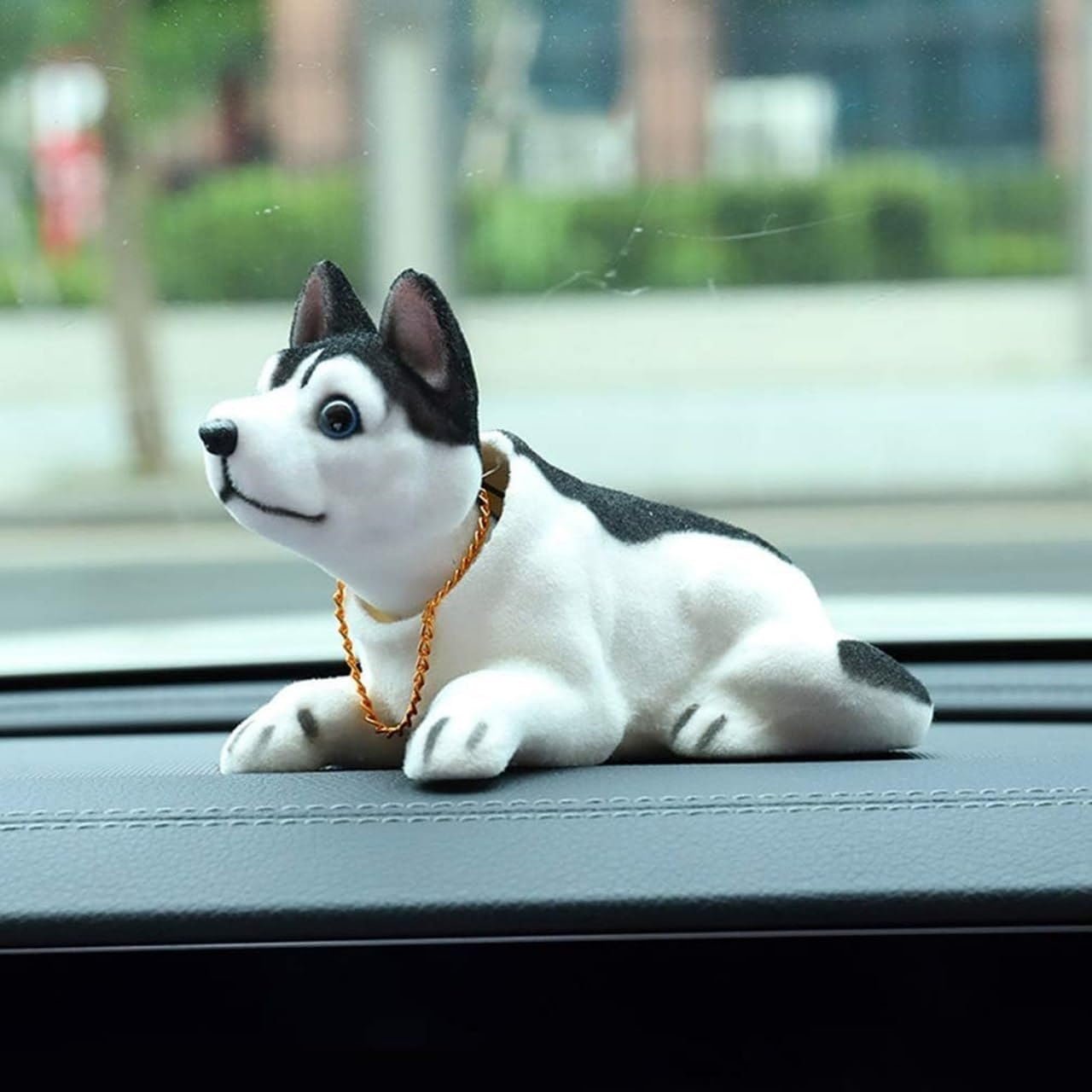 Bobblehead Dog ? Cute Dashboard Puppy Bobble Head Toy, Car Decoration & Home Desk Ornament, Wobble Head Figurine for Dog Lovers & Gifts