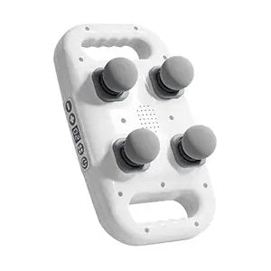 Four Headed Massager Gun ? Deep Tissue Massage Gun with 4 Interchangeable Heads & Adjustable Speed, Muscle Relaxation Tool for Pain Relief & Recovery