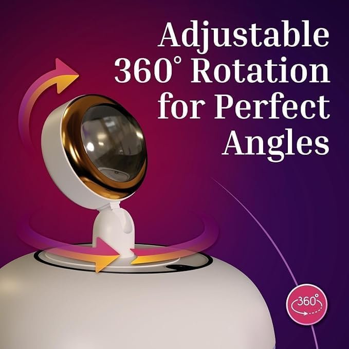 Sunset Light Humidifier ? 2-in-1 LED Night Light & Cool Mist Aroma Diffuser, USB Rechargeable Air Humidifier for Bedroom, Office & Home Decor