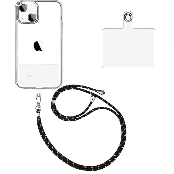 Mobile Lanyard ? Universal Phone Neck Strap with Adjustable Length, Detachable Tether for All Smartphones, Hands-Free Holder for Travel, Work & Outdoor Use