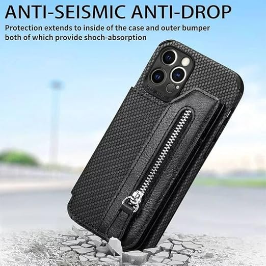 Mobile Card Holder ? Silicone Stick-On Wallet for Phone Back, Slim Credit Card Holder with Adhesive for All Smartphones, ID & Cash Storage Pocket