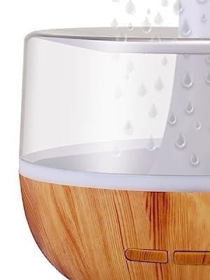 Rain Cloud Humidifier ? Cute Cloud-Shaped Cool Mist Humidifier with LED Night Light | Aromatherapy Diffuser for Bedroom, Home, Office & Kids Room (USB Powered)