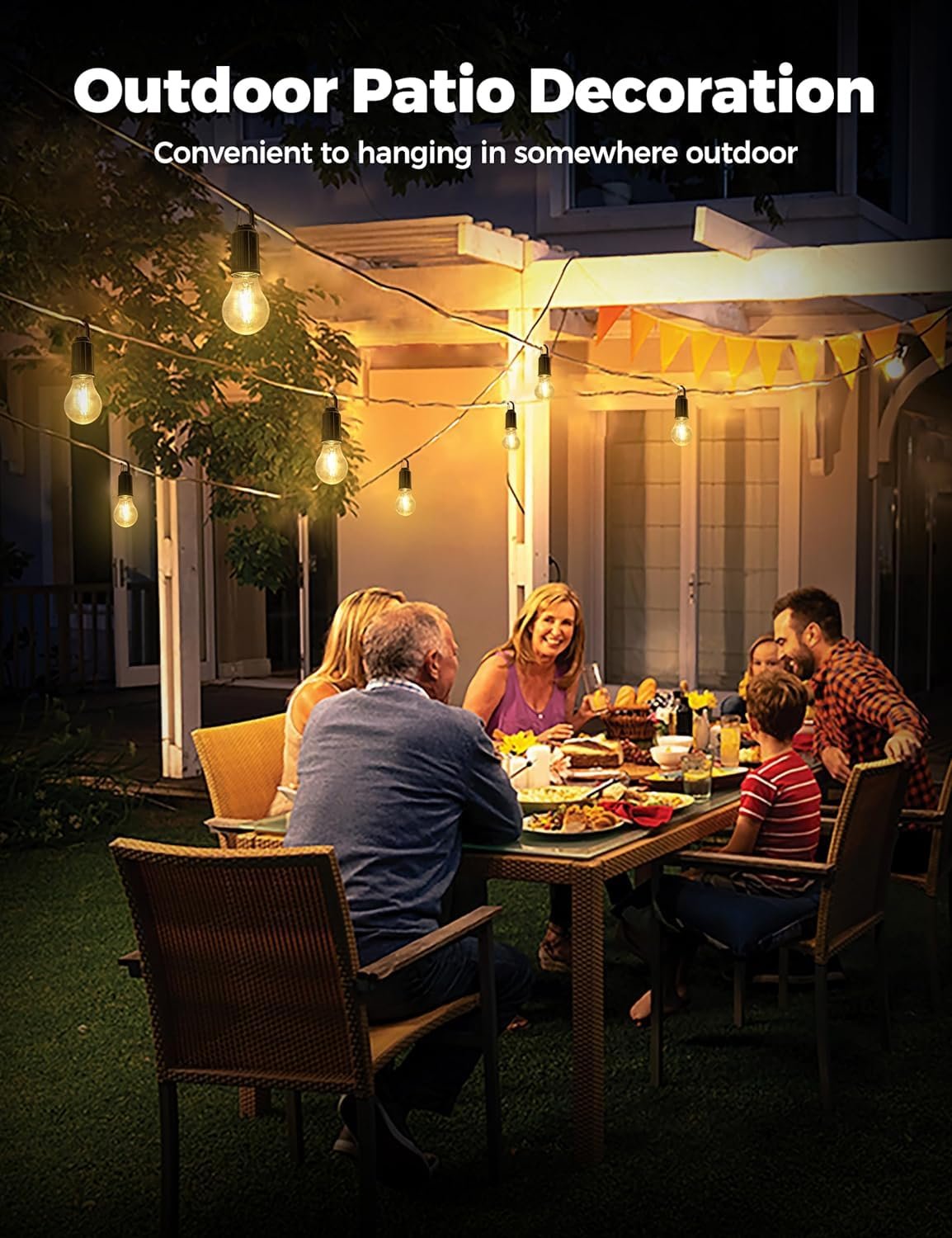 Rechargeable Hanging Clip Bulb ? Portable LED Light with Hook & Clamp | USB Charging, Bright Emergency Lamp for Camping, Outdoor, Study & Power Cut Use