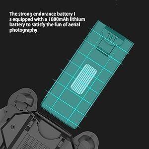 Drone Camera with HD Dual Camera ? Foldable WiFi FPV Drone with Altitude Hold, Headless Mode & One Key Return | Remote Control Quadcopter for Beginners & Kids